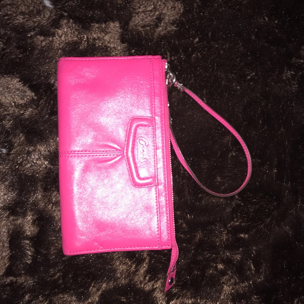 Coach wristlet